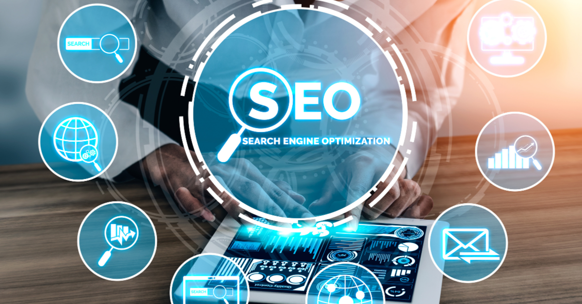 Team designing a local business website to improve SEO visibility and online growth