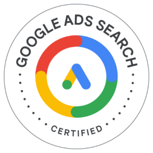 Google Ads Search Certified badge - Southern View Media