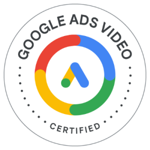 Google Ads Video Certified badge - Southern View Media
